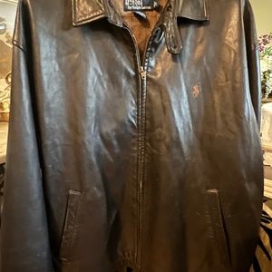 Handsome Ralph Lauren Men’s Leather Jacket